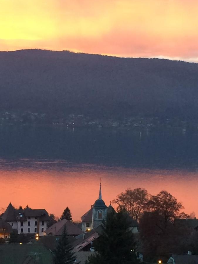 Maisonnette Vue Panoramique Lac D'Annecy Вейрье-дю-Лак Экстерьер фото