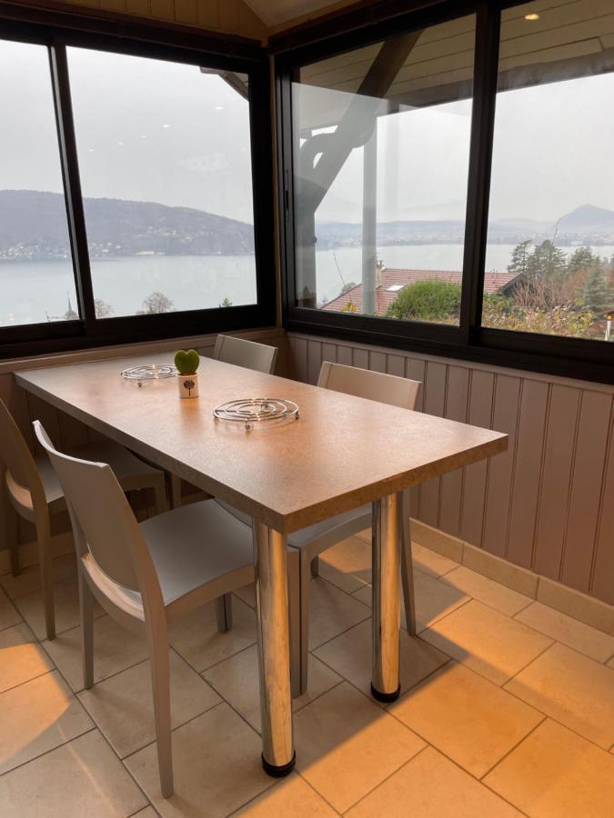 Maisonnette Vue Panoramique Lac D'Annecy Вейрье-дю-Лак Экстерьер фото