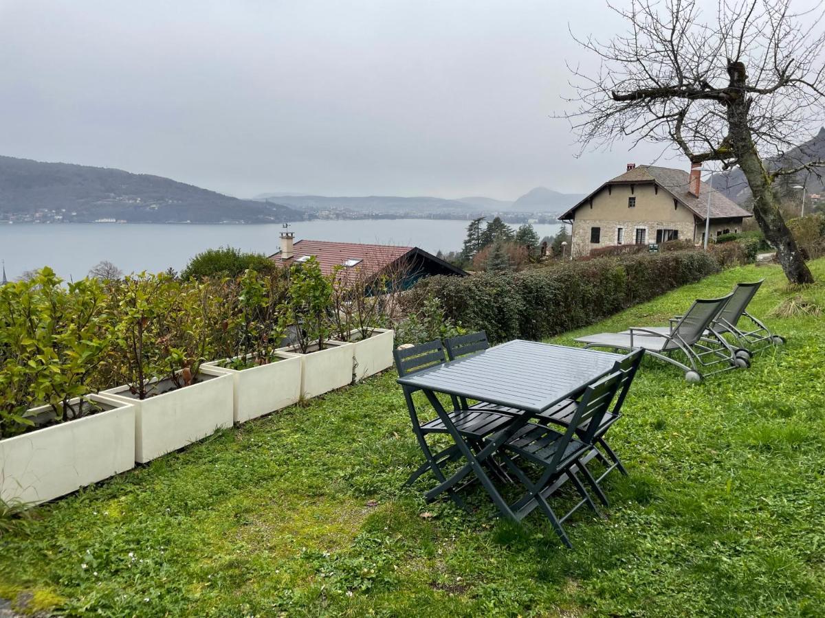 Maisonnette Vue Panoramique Lac D'Annecy Вейрье-дю-Лак Экстерьер фото